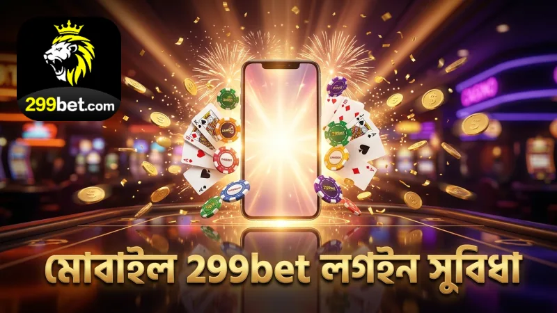 মোবাইল থেকে 299bet লগইন সহজ ও দ্রুত হয়