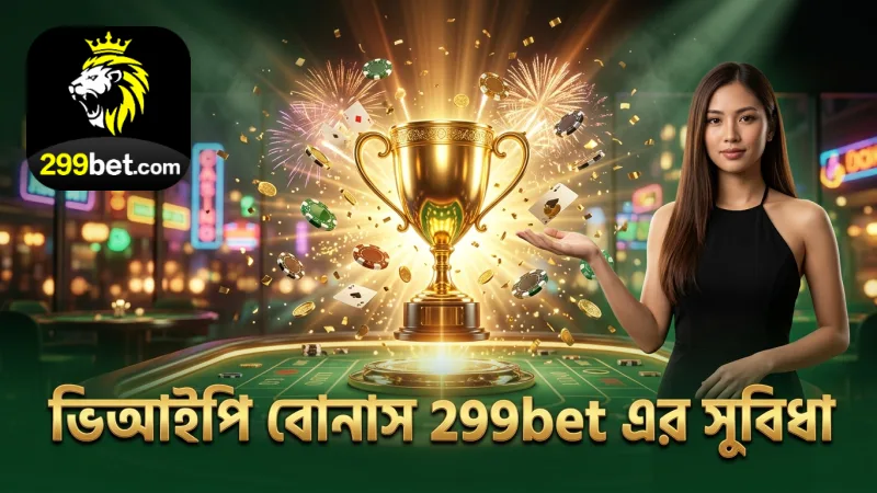 ভিআইপি সদস্যরা 299bet-এ বিশেষ বোনাস এবং ইভেন্টের সুযোগ পান