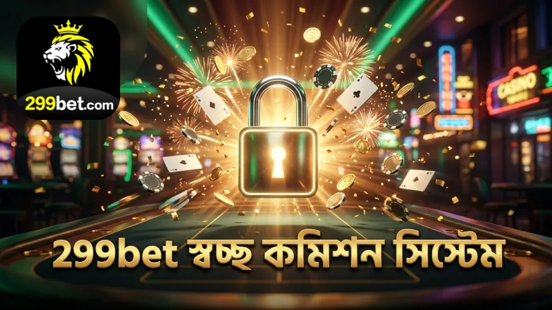 299bet-এর স্বচ্ছ কমিশন এবং ট্র্যাকিং সিস্টেম নিশ্চিত করে নির্ভরযোগ্যতা।