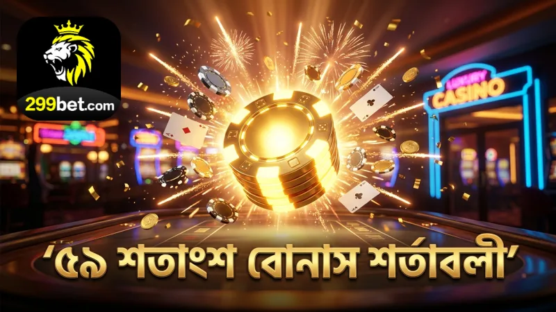 ৫৯% প্রথম জমার বোনাসের ওয়াগারিং শর্তাবলী পর্যালোচনা