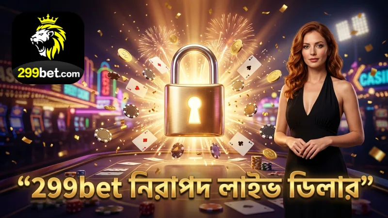 লাইভ ডিলার ও 299bet-এর নিরাপত্তা ব্যবস্থার বিশ্বাসযোগ্যতা