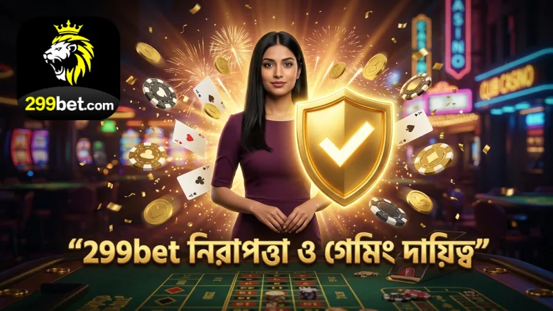 নিরাপত্তা ও দায়িত্বশীল গেমিংয়ে 299bet-এর গুরুত্ব।