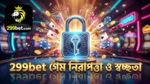 299bet নিরাপত্তা প্রযুক্তি গেমে স্বচ্ছতা ও নিরাপত্তা নিশ্চিত করে।