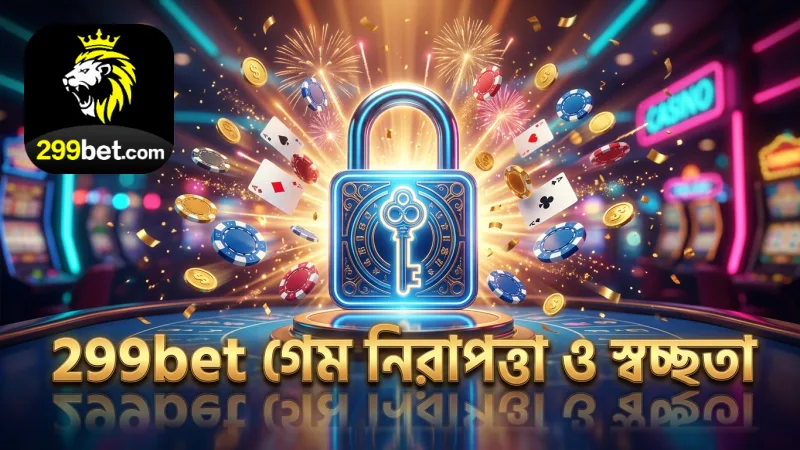 299bet নিরাপত্তা প্রযুক্তি গেমে স্বচ্ছতা ও নিরাপত্তা নিশ্চিত করে।
