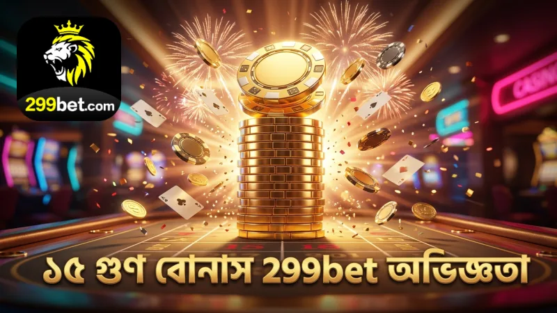 ১৫ গুণ বোনাস পাওয়ার 299bet দ্বারা পরীক্ষিত অভিজ্ঞতা।