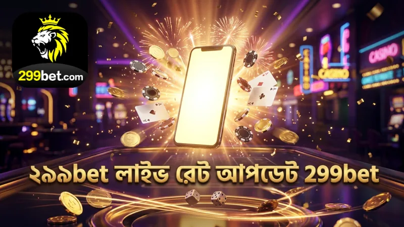 ২৯৯bet এর লাইভ রেট আপডেট দ্রুত ও নির্ভুল রাখুন