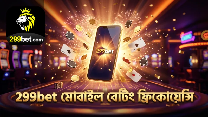 299bet মোবাইল অ্যাপে বেটিং ফ্রিকোয়েন্সি পর্যবেক্ষণের সুবিধা।